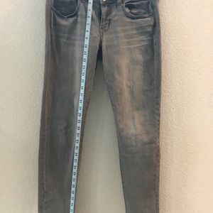American Eagle grey skinny jeans ankle-length